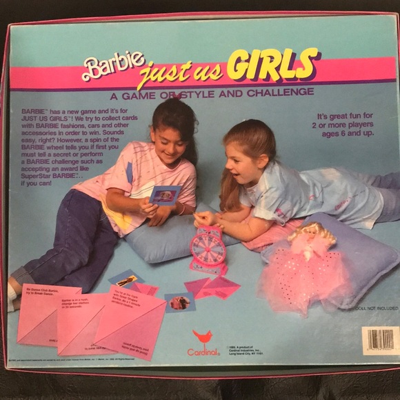 1989 Barbie just us GIRLS game - Picture 2 of 6